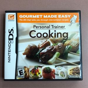Nintendo DS game personal trainer cooking